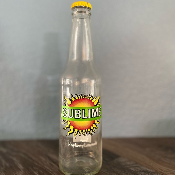 Rare Sublime Hard Raspberry Lemonade Collectible Bottle - Picture 2 of 7